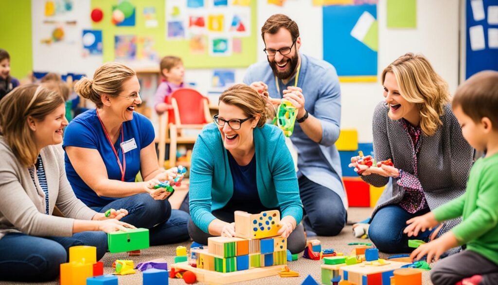 teachers in play-based learning